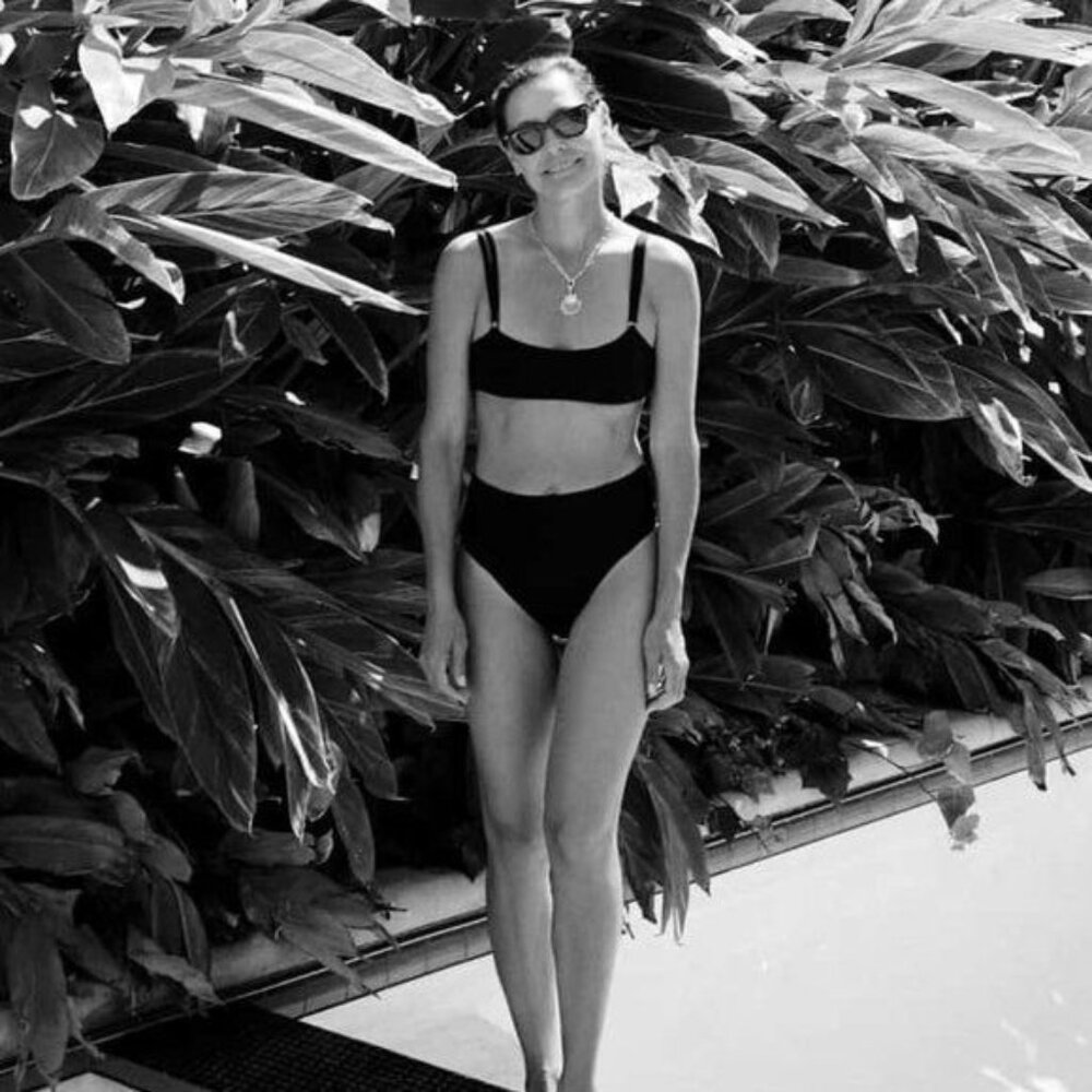 GOOP G. Label Scoop Bandeau Bikini Top